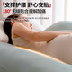 BabyWatch Pregnant Women's Pillow Waist Support Side Sleeper Belly Support Dolphin Pillow Pregnancy Sleep Special Pregnant Women Gift Fantasy Pink Dolphin