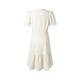Glorias kleiner duftender Rock, Ouruo Style Lady's V-Ausschnitt-Kleid-Outfit 1E3R4K010 07W Beige s
