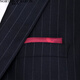North Martin high-end national trend Chinese style carp red suit pocket square silk men's suit square scarf