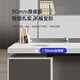 Desk Xiaobai Desk Boss Desk President's Desk Modern Simple Office Furniture Executive Desk Office Desk and Chair Combination White 1.8 Meter Boss Desk