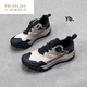 Xu Qixing Jinjiang City Chenda Stadt Tuoye Schuhe Kanada Ice und Snow Shield Button Outdoor Mountesering Cross-Country-Laufschuhe Big Foot (Big Foot (6636) Black 39 Size Right Shooting