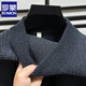Romon halbe Rollkragenpullover Chenille Pullover Herren Winter verdickte warme Basishemd Hemd Solid Farbe Trendy Brand Strickpullover Faden Mitu XL /52