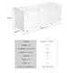 Haier Freezer Comercial Gran capacidad Gran capacidad 719 litros Conversión de congelador refrigerado Doble puerta ultra baja Refrigerador de congelación rápida fresca 719L Control de temperatura electrónica BC/BD-719HEZ