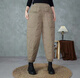 Ducky middle-aged and elderly mother's pants autumn and winter new light and warm down pants, modern, loose, slimming and thickened casual pants, Khaki M (95-115Jin Jin is equal to 0.5 kg)