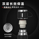 Qiyu Business Conference Geschenk Geschenke Logo Praktische Souvenirs für High-End-Kunden Öffnungsgeschenke Souvenirs One Cup Drei Deckel Set Box Real Color 500ml