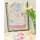 Pajamas de Yamulan para mujeres en otoño seda de seda de seda larga conjunto de dos piezas de dos piezas de revestimiento de ropa floral dulce y floral