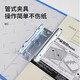 锦宫（King Jim）1478GS-2-B双开管式文件夹大容量资料册办公档案资料合同装订收纳 2个装 蓝色