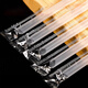 Jiamo Thick Straws Disposable Individually Packed 60 Pieces 12mm*230mm Pointed Plastic Straws Milk Tea Porridge Beverage