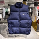 耐克（Nike）棉服男装秋冬季新款户外跑步服防风保暖马甲背心外套 FB7374-410藏青蓝 M