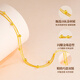 CHINA GOLD Starry Breath 18K Gold Bracelet Women's Gold Transfer Bead Bracelet Birthday Gift for Girlfriend and Wife Wedding Anniversary Jingsuda 18k Double-layer Ball Bead Bracelet