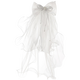 Bo Naling Proposal Veil, Bridal Head Certificate, Bow Hijab, Internet Celebrity Hairpin, Photo Ritual Confession Decoration Props, Double-layered Hemming Veil 60cm, Hairpin Style