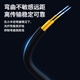 Nokoxin outdoor flame retardant field optical cable single-mode double-core jumper lc-lc-sc 2-core fiber jumper armored outdoor waterproof sun protection fiber cable long tower base station communication outdoor field optical cable single-mode double-core (LC-LC) 50 meters