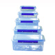 
Yaowanxi Fresh Preservation Box Thickened Rectangular Transparent Plastic Box Kitchen Refrigeration Sealed Storage Box Commercial 9902 Thickened High Seal 15L 45.5*3