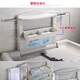 Cute Rabbit Prince Third Bathroom Baby Diaper Table Baby Care Table Wall-mounted Foldable Maternal and Baby Room Safety Seat HT Flagship-Baby Seat-Floor-Long Style