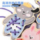 Arrow animal threading board toys rope game shoelace button baby early education beading teaching aids TM-Dinosaur rope