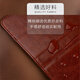 居小智适用OPPOA2手机壳翻盖式皮套PJB110钱包款插卡外壳全包防摔软内壳磁扣保护套男女款 oppo A2 5G【棕色】
