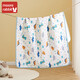 Moer Rabbit Baby Urinabscheider -Pad kann reine Baumwoll atmungsaktive Babysbettblätter Neugeborene ältere Erwachsene große Bärenparty [1 Stück - 4 Schichten Urinabscheider] 50*70 cm