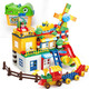 Feelo -kompatibel mit Lego Lego große Partikel Kinder Baugruppen Bausteine ​​Spielzeug für Jungen und Mädchen Geburtstagsgeschenke Windmill Manor Barrel 1646