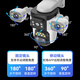 
Visidakon camera outdoor monitor 360 degrees without dead angles with night vision rotatable wifi phone remote dialogue home outdoor care rural ultra high definition monitoring