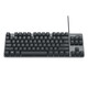 
Logitech K835 mechanical keyboard Wired keyboard Gaming office keyboard 84 keys Red axis/blue axis [K835]84 keys TCT blue axis Black