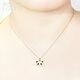 Shan Guan Isavira 18k gold pendant national treasure panda k gold pendant gold enamel new wearable pendant for girlfriend
