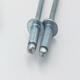 XMSJ Full Iron Open-formed Core Pulling Niets Rundkopf Kohlenstoffstahl verzinkt abzahlen Nieten Eisen ziehen Nagelstahl Ziehnagel Gerade ganze Eisen runden Kopf 6.4*12250