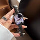 Métal irrégulier iwatchs8 / s9 watch Apple watch Applewatch9 STRAP SECTIVE BOTTERFLY SEURFLY HOMMES ET FEMMES IRRÉGULAIRE (Bouton est argent) Apple Iwatch Nouveau S841mm