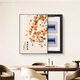 
Hanxuan Shishi Ruyi Electric Meter Box Decoration Painting without Punching Distribution Box Gate Switch Weak Current Box Vertical Hanging Painting JD14699 40*50cm (blocking 40*30) Left push and pull black frame