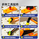 翎喏男孩玩具拆装diy修理工具箱套装组装扭电钻拧螺丝刀套装宝宝益智 57件套工具箱套装+椅子修理工具