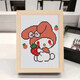 Gao Kaitai Cross Stitch Children's Simple Plastic Needle Handmade Material Bao Yugui Cartoon Embroidery 142 14225*20 cm Cross Stitch + Peach Wood Frame