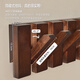 Yuan Yaju solid wood coat rack wall hanging piano key wall hanging storage rack wall hanging coat rack wall hook