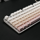 
Logitech K835 wired mechanical keyboard game e-sports keyboard 84 key computer office keyboard personalized pbt keycap for boyfriend K835 sakura keycap [gradient version] single light blue axis