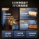 Zhuimi [máquina oficial] Lavadora de piso H12Proplus inalámbrico Smart Home Barrying Handheld Vacuum Laving and Tlopping Mopping Mopping Maching Integrated Mapeting Hot Air Secar Pet Pet Anti-Wrapped Zhuimi H20Promax (B2 Apariencia Ligeramente prueba)