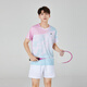 Nombre de la ciudad Traje de uniforme de bádminton Jerseys de hombres y mujeres Jerseys de secado rápido Table de voleibol de tenis Tennis COMPETICIÓN EQUIPO DE COMERCIO DE COMITIDAD UNIFORME Custom 3923a Men's Pink + 3638 White Pants 2xl Tamaño