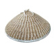 Runyun Jia Bamboo Weaving Pot Deckel Bambus Weben, um Herd Pot Damhamer Dampfer großes altmodisches runde Gras zu machen _border 15 7374 cm