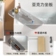 恒洁（HEGII）浴缸家用小户型一体深泡水件缸亚克力小型保温独立浴缸HLB673SNA1 【1米】深泡五金瀑布缸+座板