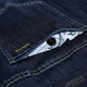 Classic Car (Laoyche) Jeans pour hommes Summer Style Thin Style d'âge moyen et personnes âgées pantalons décontractés en vrac pour hommes Daddy Pantalon masculin IG3883 Blue Black 29