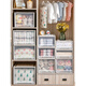 
Xingyou Storage Box Drawer Clothes and Wardrobe Plastic Household Underwear Clothes Cabinet Organizing Box Wardrobe Storage Box Export Model 3523[38L] Length 47 Width 35 Height 23cm