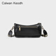 Calwan Keodh Offizielle Website Bag Damenbeutel New Crossbody Tasche Frühlings- und Sommer kleine Tasche Kissenbeutel Geburtstagsgeschenk für Freundin Frau [Schwarz] Leichte Luxus Nische vielseitige Pendlertasche