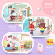 Shijia Children's Early Education Pinyin Learning Machine Computer Toys Year-old Smart Voice Fun Story Machine Multifunction Large Pink Chinese and English Learning Machine + Mouse Charging Version