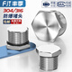 Fengji 304 stainless steel external thread plug M-G-NPT metal solid joint explosion-proof waterproof dustproof plug cover G1/2 (4 points DN15) 304 material