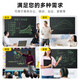 Weixing 80/70/60-inch LCD blackboard handwriting board drawing board writing board electronic blackboard home teaching business office meeting electronic whiteboard writing board one-click elimination dust-free 70-inch - super bright model split screen clearing + wall hook