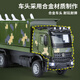 Kavi Kavi Kavi Drone Transporteur de camion militaire Toy Enfants Boy Boy Simulation Modèle de voiture peut lancer [Drone Can Location] Military Truck Camouflage Green