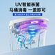 Xiaomi Guoba 2025 new toilet guard disinfection lamp UV automatic sterilizer toilet all-round deodorization and odor elimination sterilization artifact upgraded model 4 UV lamps sterilization/sterilization rate 99.9%