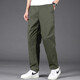 Jeep Spirit Casual Hosen für den Frühling und den Sommer für Männer neue, gerade lose große Arbeitshosen für Männer mittleren Alters mit breiten Beinen khaki xl