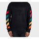 OFF-WHITEFW20 Classic Arrow Logo Print Pullover Sweater Men's Black Black XXS