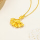Liuguifu Jewelry Gold Pendant Xingfu Embrace 5D Hard Pure Gold Necklace Pendant FD0600555 priced at about 0.45g