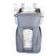Clcey Baby Cot Rangement Sac de rangement Discussion de jeu Sac de suspension de lit de garde-gardien Lit Lit Lit Bouteau Bouteille de rangement Gris (modèle à une seule couche)