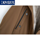 Kaiser (Kaiser) Liner de visón Nicole para el abrigo de pieles de piel de visón entera de longitud media de longitud media para hombres en invierno grueso plateado azul lineador de visón 175/xl adecuado para el peso 130-145 Jin [Jin iguala 0.5 kg]