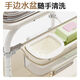 birthday diaper table baby care table newborn baby diapers table massage touch multifunctional bathtub [basic] cheese white-multi-functional care table